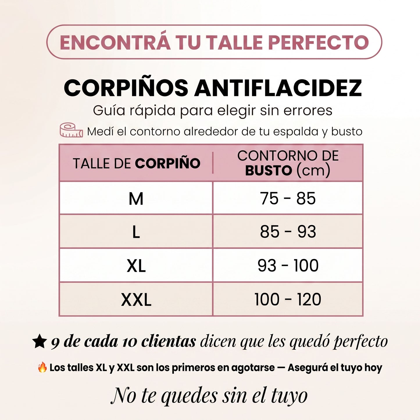 Promo 3x1 Corpiño Antiflacidez sin Aros para Busto Grande