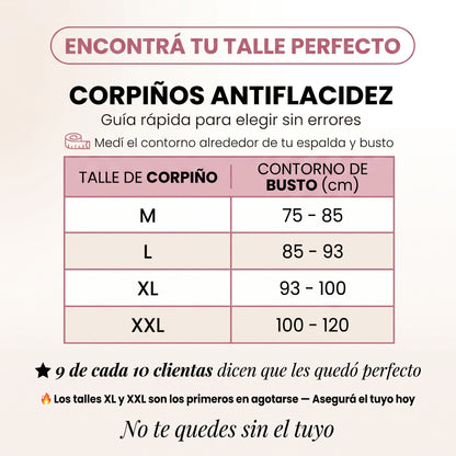 Promo 3x1 Corpiño Antiflacidez sin Aros para Busto Grande