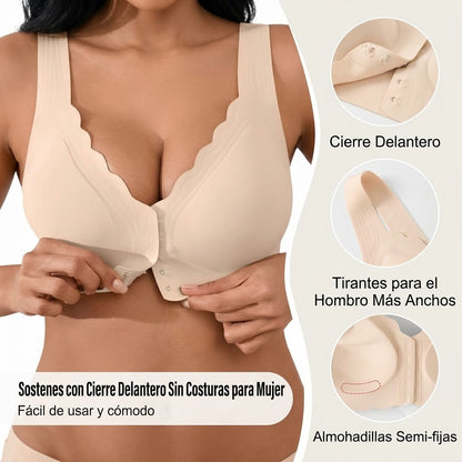 Promo 3x1 Corpiño Reafirmante Con Botones Frontales para Busto Grande